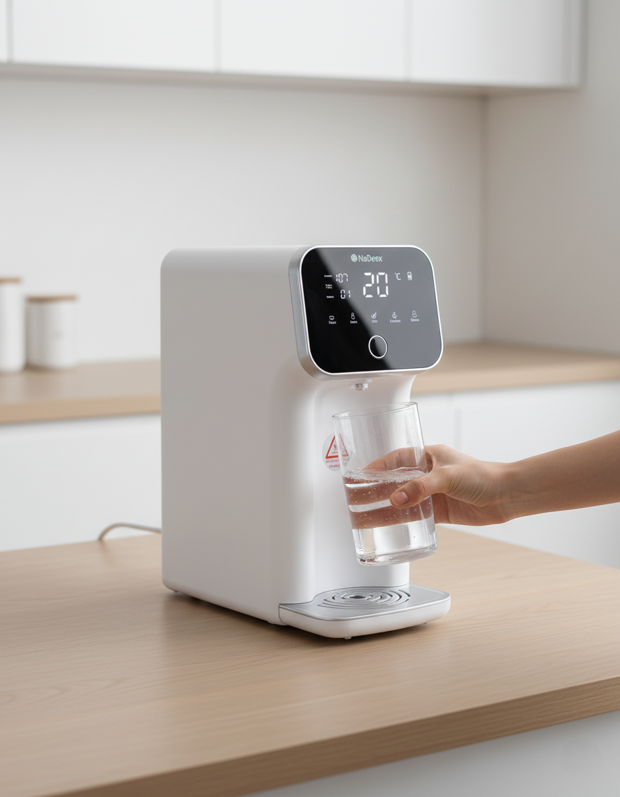 NaDeex Umkehrosmose Wasserfilter mit Direktanschluss – Frisches, schadstofffreies Wasser auf Knopfdruck